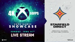 [4K] Xbox Games Showcase 2023 + Starfield Direct | Xbox Showcase 4K Live Stream | Starfield Direct