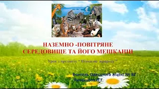 «Пізнаємо природу», 5 клас. «Наземно-повітряне середовище та його мешканці»