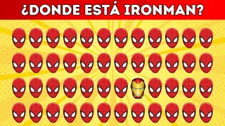 ¡Nuevo Desafío! Encuentra El Personaje Diferente en Menos de 10 segundos | Marvel - DC