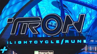 TRON Roller Coaster at Night Front Row POV in 4K | Magic Kingdom, Walt Disney World 2023