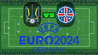 Ukraine vs Iceland - Marble Football (Euro 24 Qualifications)