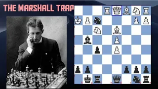 Best Chess Traps: THE MARSHALL TRAP | SKYEchess