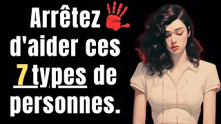 Les 7 types de personnes que personne ne devrait aider selon le stoïcisme.