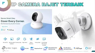 CCTV TPLINK BAJET UNTUK RUMAH | FULL REVIEW TAPO C210 & TAPO C320WS
