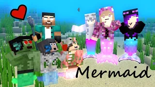 BREWING MERMAID CHALLENGE - MINECRAFT ANIMATION - MONSTER SCHOOL