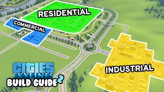Starting A BRAND NEW City With Personality In Cities Skylines! | 25 Tile Build Guide
