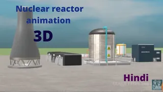 How nuclear power plant works || 3d animation || परमाणु ऊर्जा संयंत्र