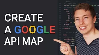 Create A Google Map In A Website | Google API Map | Learn HTML and CSS | HTML Tutorial