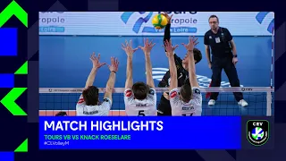 Highlights | TOURS VB vs. Knack ROESELARE | CEV Champions League Volley 2023