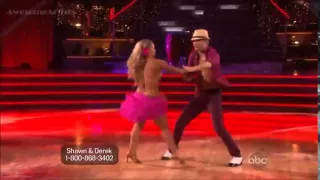 Shawn Johnson and Derek - Mambo - (DWTS Allstars Week 4)