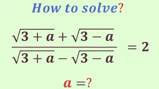 A Nice Olympiad rational  algebra problem | can you solve this radical problem? | x=?