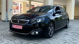 Огляд PEUGEOT 308 GT LINE, 2016 року випуску, 1.6 hdi (85 kW, 116 к/с)