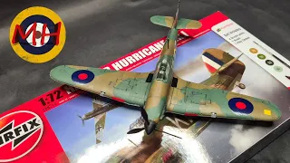 Beginners guide to Building and Airfix model part 2. 1/72 Hurricane