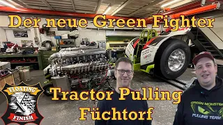 Tractor Pulling Füchtorf - der neue Green Fighter - Floating Finish S02E07 #motorsport