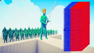 100x ZOMBIE ARMY + 1x KING ZOMBIE vs EVERY GOD  | Totally Accurate Battle Simulator