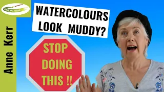 Do Your Watercolours(& Other paintings) Look MUDDY? The Probable Reason and How You Can Correct This