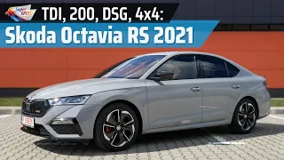 DIESEL TRAIEȘTE: în Skoda Octavia RS TDI 2.0 DSG 4x4 2021 [200 CP]