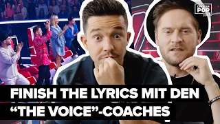 The Voice Quiz: Nico Santos & Johannes Oerding erkennen Wincent Weiss' Song nicht? Finish The Lyrics