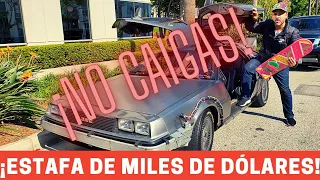 LA ESTAFA MAS GRANDE QUE HAYA ESCUCHADO DELOREAN BACK TO THE FUTURE KNIGHT RIDER KITT RAUL EL PELON