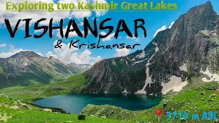 Trek to Vishansar & krishansar ||2021 Kashmir Great Lakes ||