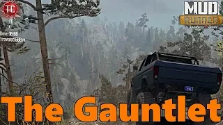 SpinTires Mud Runner: The Gauntlet | MASSIVE NEW MAP! w/ Twisty Roads and Realistic Trails