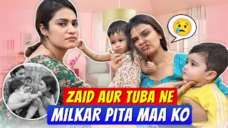 ZAID AUR TUBA NE MILKAR PITA MAA KO | CHIKU MALIK