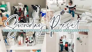 SUNDAY RESET // WEEKLY CLEANING AND MAJOR ORGANIZING // CHARLOTTE GROVE FARMHOUSE