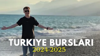TURKIYE BURSLARI 2024-25!  Как подать заявку? Как поступить бесплатно в Турцию в 2024 году?