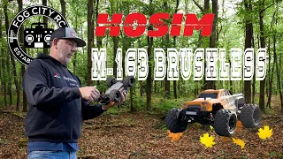 Hosim Brushless RC Car M-163 (1:16 Scale) [Review + Run]