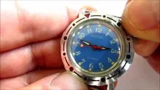 how to set an Boctok Vostok mechanical winding watch