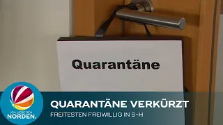 Neue Corona-Regen: Fünf Tage Isolation und freiwilliges Freitesten in Schleswig-Holstein