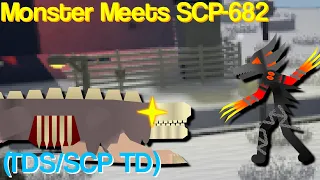 Monster Unit Meets SCP-682 (the tower defense version) (TDS/SCP TD Meme)