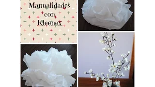 Manualidades con Kleenex