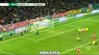 Aachen vs Bayern 0-4 Highlights(HQ)  26.1.2011