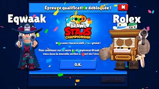 15-0 au DÉFI du CHAMPIONNAT BRAWL STARS avec @eqwaakbs3663 et @RolexBS