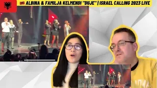 🇦🇱 Albina & Familja Kelmendi "Duje" | Israel Calling 2023 LIVE | 🇩🇰REACTION