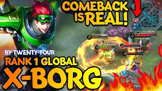 X Borg New Meta Build S19 | Best Build Xborg | Top 1 Global Xborg ~ MLBB