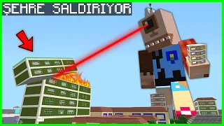 DEV KLON ŞEHRİ YOK EDİYOR! 😱 - Minecraft