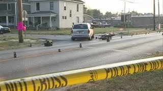 Mini van vs. motorcycle accident sends one to hospital