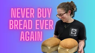 The Ultimate Homemade Sandwich Bread Recipe | Perfect Loaves Every Time! #bread #baking #homestead