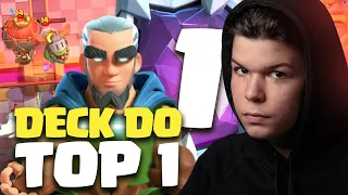 COPIEI O DECK DO TOP 1 GLOBAL E ACABEI COM TODOS ADVERSÁRIOS