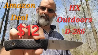 HX Outdoors D-286 Survival Knife Amazon Deal!