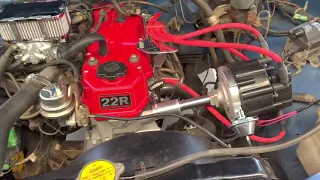 How to install D.U.I. Distributor on Toyota Pickup 22r