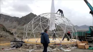 9m Dome Instalation process movie