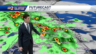 First Warning Impact Day: Strong, severe storms forecast in Central Florida Saturday