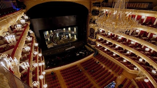 Большой театр, вид с балкона 4 и 1 яруса