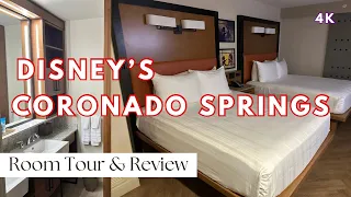 DISNEY'S CORONADO SPRINGS HOTEL ROOM TOUR & Review | Walt Disney World [4K]