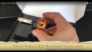 Halogen H1 to LED conversion with the Auxbeam LED Headlight Kit