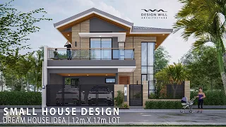 D07 | Dream House Idea | 12m x 17m Lot Small House Design