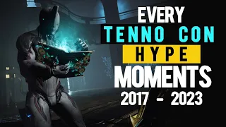 Every Tennocon Hype Moments (2017 - 2023) | Warframe